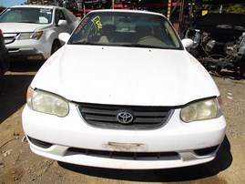 2001 Toyota Corolla LE White 1.8L AT #Z22906